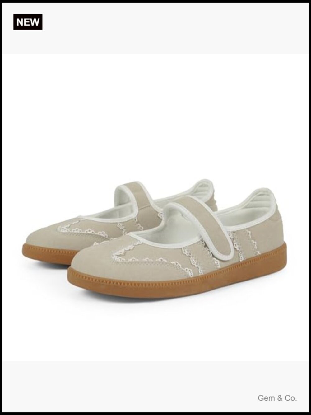 Women's Retro Slip on Sneakers Lightweight Casual Tennis Shoes - Picture 7 of 7